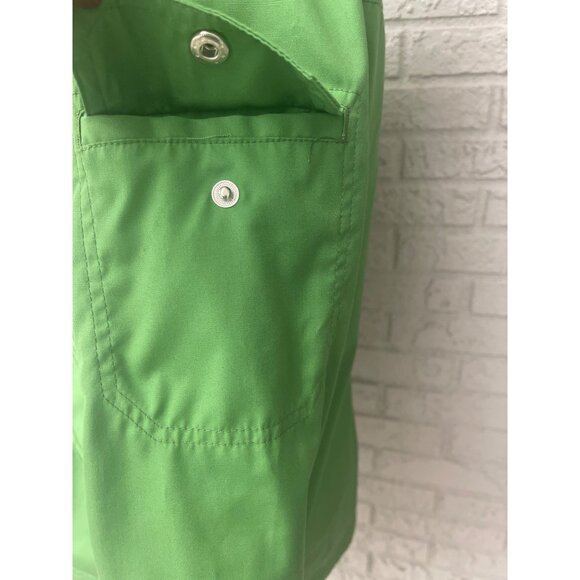 Weather Tamer Women Green Removable Hooded Wind Breaker Rain Jacket Size S - Picture 10 of 16